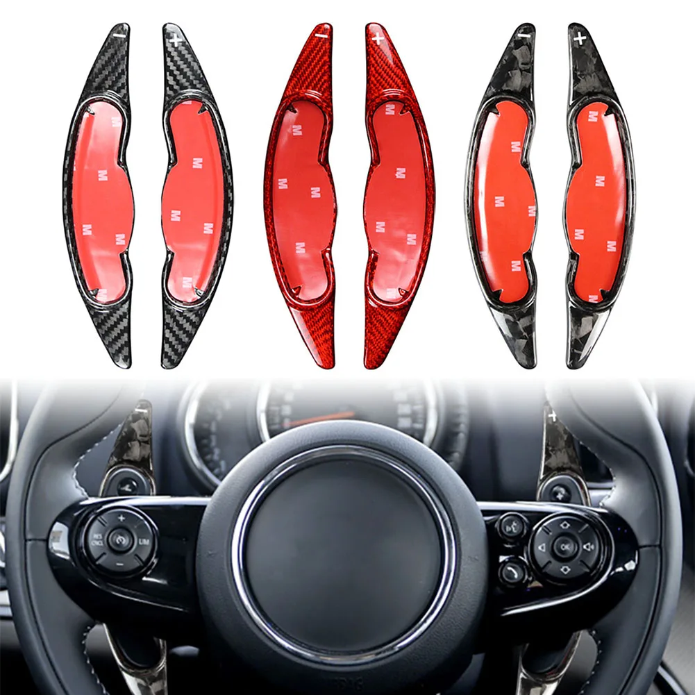 

Carbon Fiber Car Steering Wheel Shift Paddle Extension Shifter Parts For BMW Mini Cooper F54 F55 F56 F57 F60