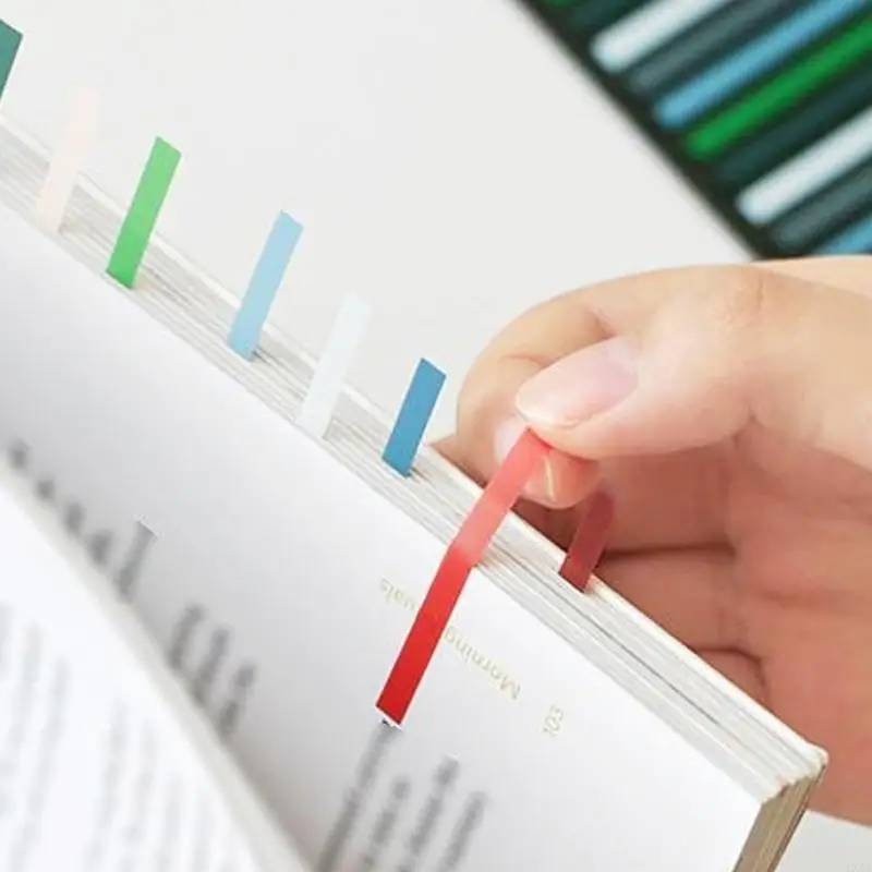 LXAA 300 Stück selbstklebende Registerblätter zum Lesen von Notizen = unverwechselbarer Stil