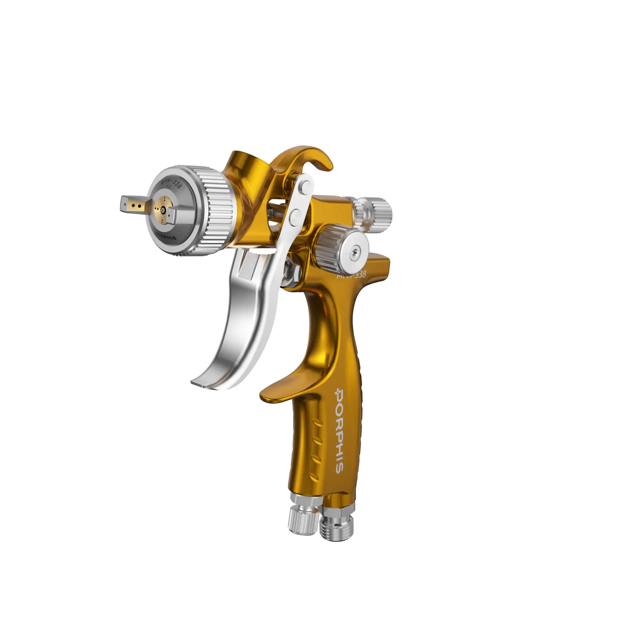 

Original PORPHIS LVLP 0.8/1.0mm mini Spray Gun MPH-338 paint airbrush for small car clear coat repairs painting&furniture DIY