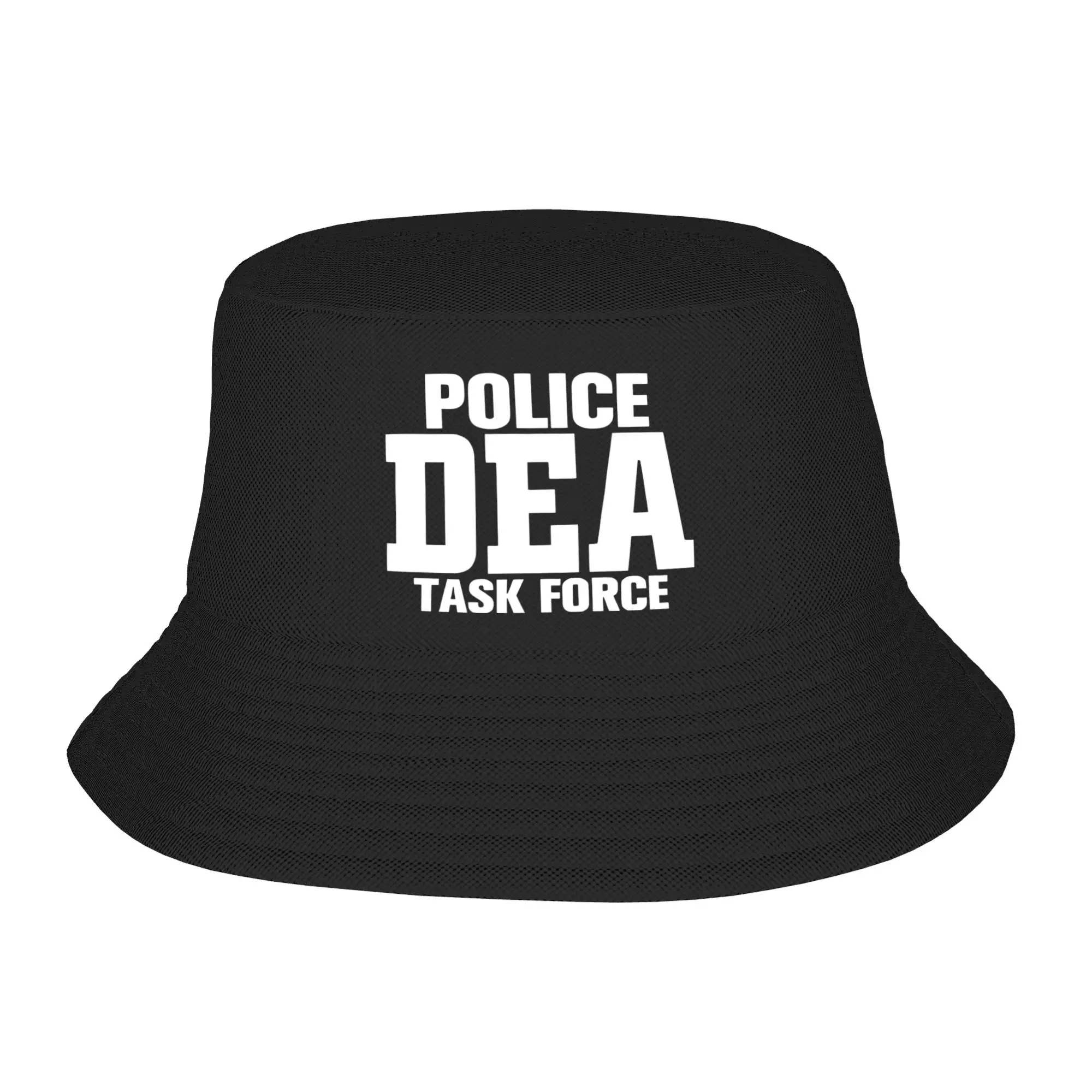 Unisex Bucket Hats DEA US Federal Interdiction Agency Police Fans Summer Headwear Fishing Hat  Session Hats Birthday Gifts
