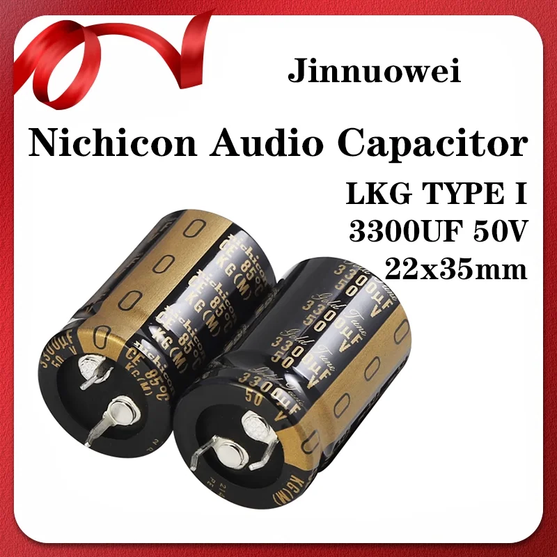 

Nichicon LKG TYPE-I 3300uf 50V 22*35 Audio aluminum electrolytic capacitors 3300uf 50V