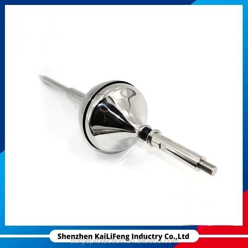 Popular and durable steel ese lightning rod with perfect price produced by over 14 years history ese surge arrester factory