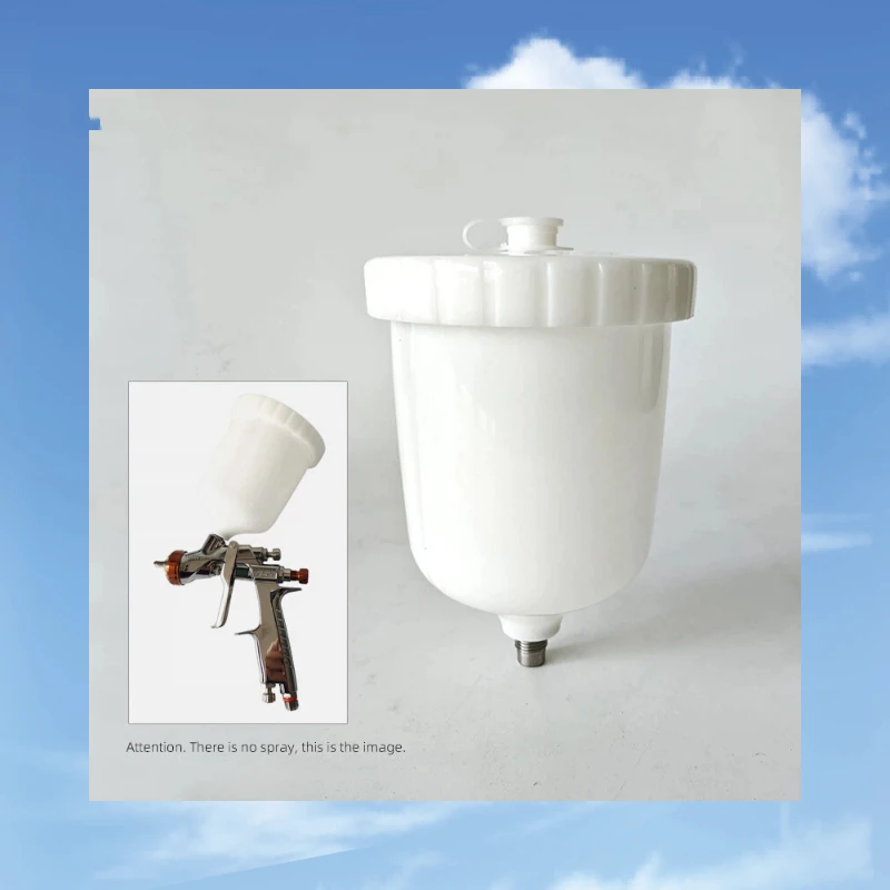 

600ml Plastic Upper Pot Cup Original Fit ANEST IWATA S27 WS400 Spray Gun Paint Tank Replacement Spray Gun Accessories
