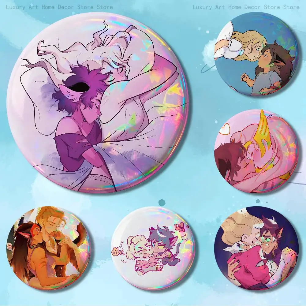 

C-Catradora S-Shera Custom Badges 75mm 44mm 25mm Brooch Backpack Hat Enamel Pins Accessories Toys Gifts