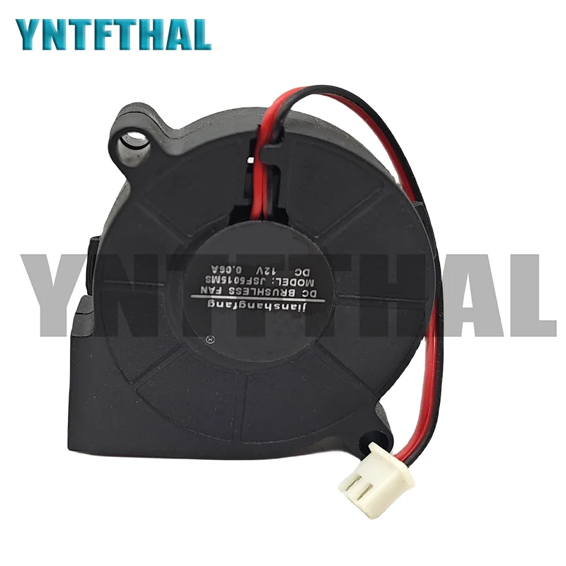 

New JSF5015MS DC12V 0.06A 5015 Two Wires Server Square Cooling Fan