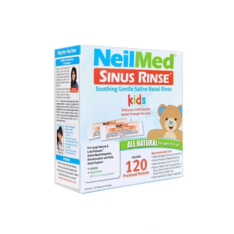 NeilMed 120/240ML Nasal irrigator Nasal Wash Cleaner With Salts Nose Protector Avoid Allergic Rhinitis For Adults And Children