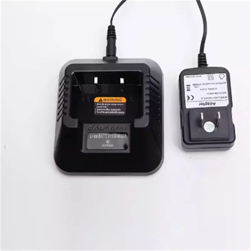 Adaptador usb UV-5R carregador pofung rádio em dois sentidos uv5r walkie talkie baofeng uv 5r li-ion carregador de bateria acessórios