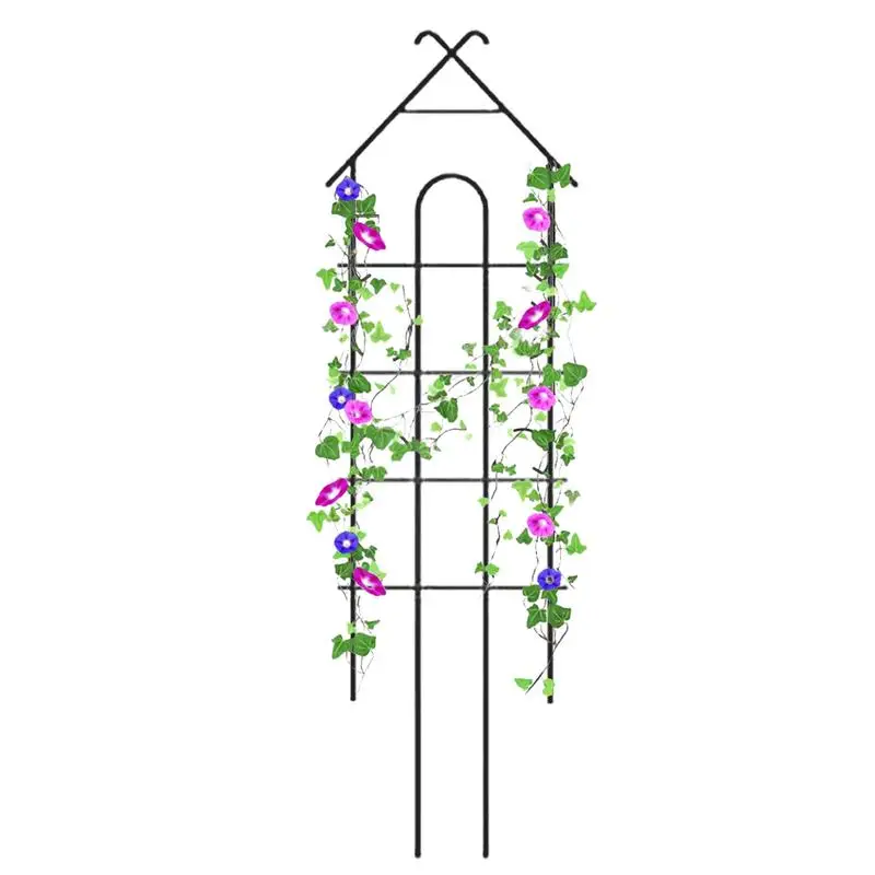 

Outdoor Plant Trellis Metal Garden Obelisk Trellis Climbing Plant Stand Holder Sturdy Plant Vine Support Structure For Fruit