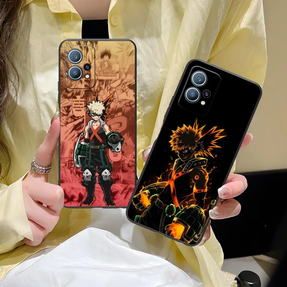 

Чехол для телефона My Hero Academia Bakugo для Huawei P60 P50 P40 P30 P20 P10 P9 P8 Pro Lite Plus с цветной печатью, защитный роскошный чехол