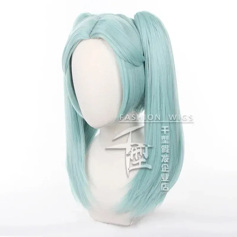 Anime Cosplay Cyberpunk Edgerunners Rebecca Parrucca 45 cm Capelli corti ciano Capelli resistenti al calore Becca Parrucche con cappuccio per parrucca