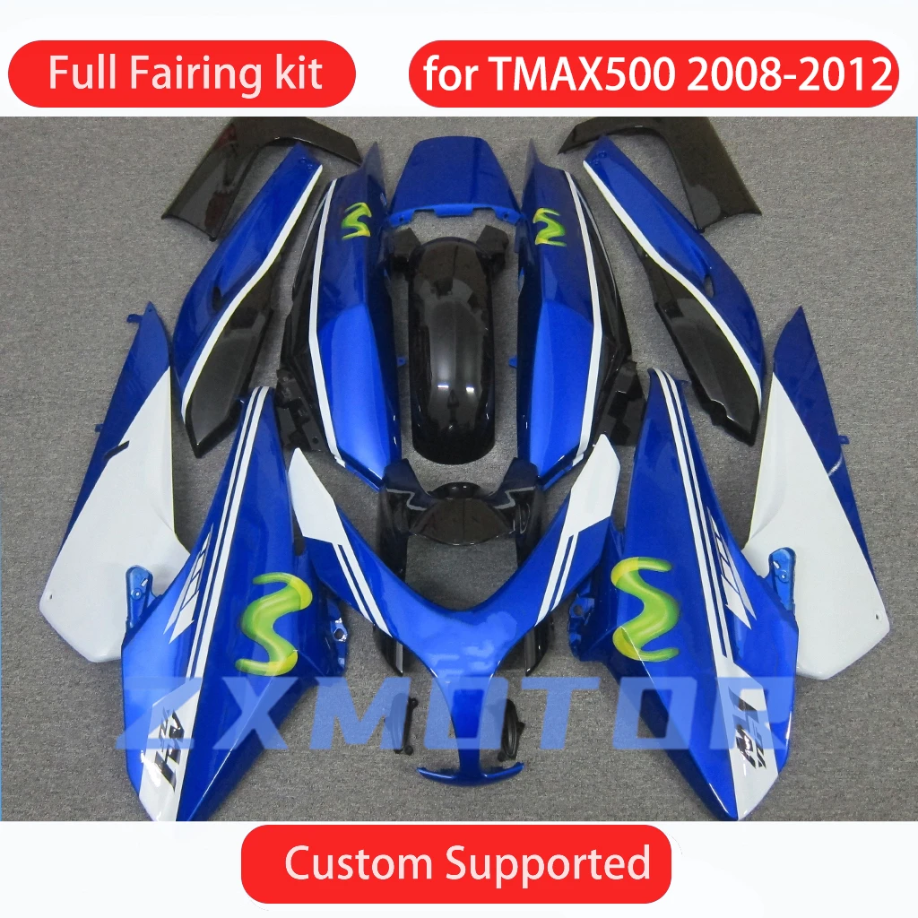

For YAMAHA TMAX500 2008 2009 2010 2011 2012 Motorcycle Fairings TMAX 500 100% Fit Full Aftermarket Bodywork Fairing Kit