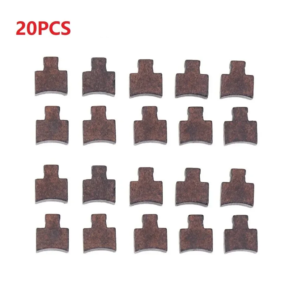 

20 Pcs Motor Carbon Brushes Replacement Drill Electric Screwdriver Brushes Holder Accessories For RS550 Motor 6.2*5.4*3.6mm