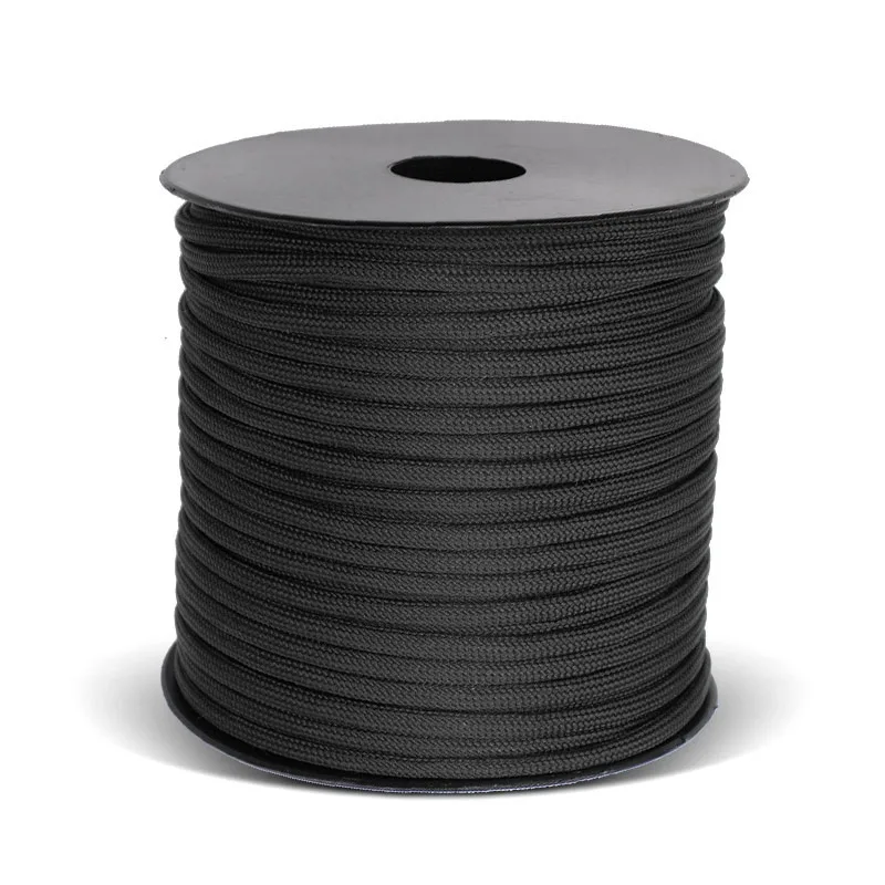Durchmesser 4MM 9-Adriges Rollenband 50M Seil Geeignet für Zeltverstärkung, Windseil-Verstärkung, Armband DIY Weben, Rucksack-Bi – Detail 6