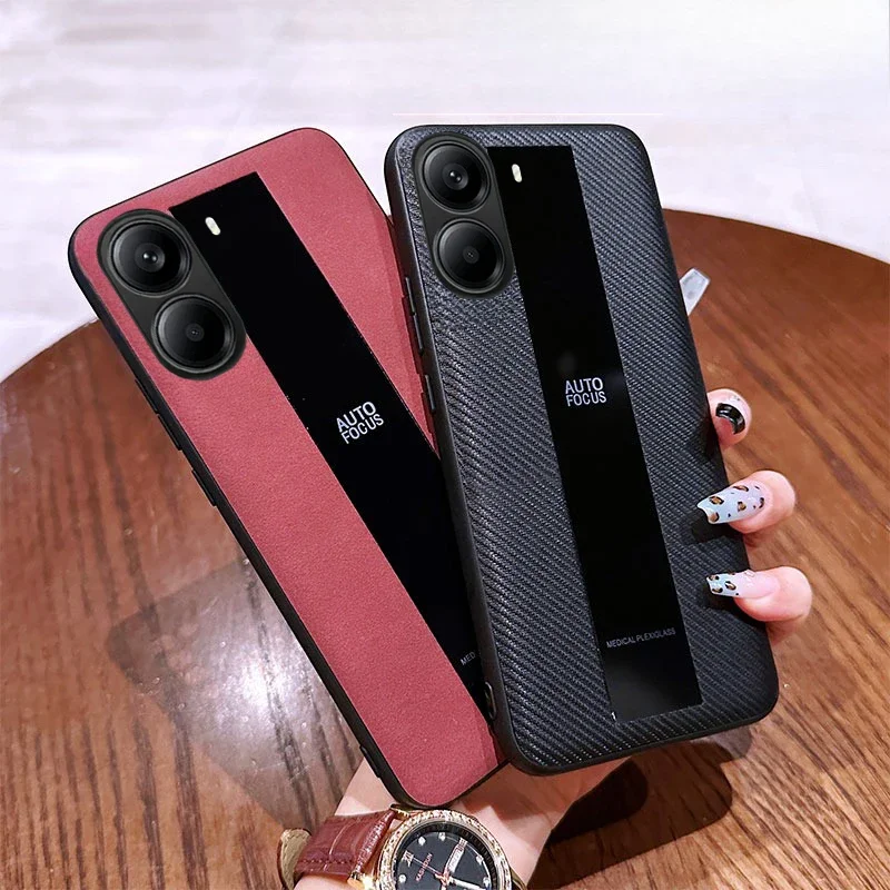 

Auroras For Xiaomi Poco X7 Pro F 7 Cover Luxury Leather Solid Color Matte Shell For Xiaomi Poco F7 Pro Ultra Phone Case