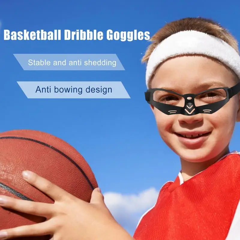 แว่นตาบาสเก็ตบอลสําหรับเลี้ยงลูกแว่นตากีฬาแว่นตาน้ําหนักเบาอุปกรณ์กีฬาสําหรับเยาวชนผู้ใหญ่เด็กผู้เล่นฝึกซ้อม