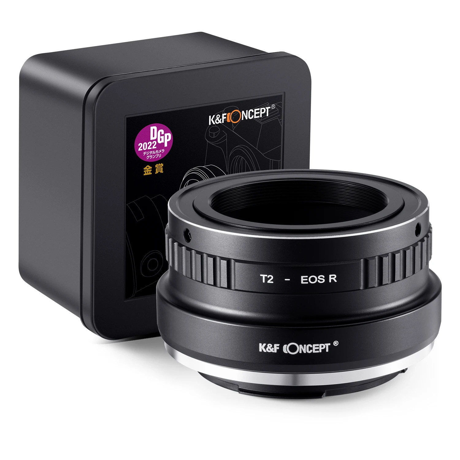 

K&F Concept T2 to EOS R Lens Adapter Canon EOS RP R3 R5 R50 R6 R6II R7 R8 R10 R100