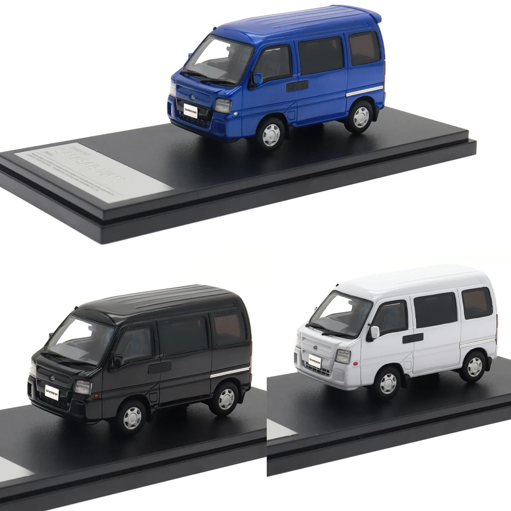 Hi-story Brand 1/43 Resin Model Car SAMBAR VAN【Dias (2011)】 Model Refined Simulation Car Model Collection Kids Gift Toy