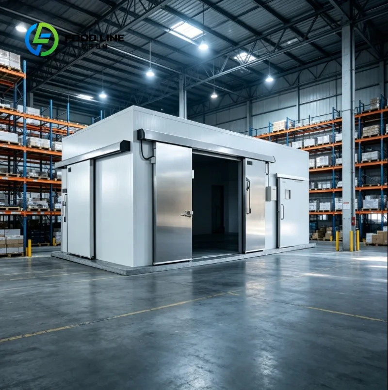 Supermarket Cold Room Display Freezer Refrigeration Unit Commercial Food Storage Preservation