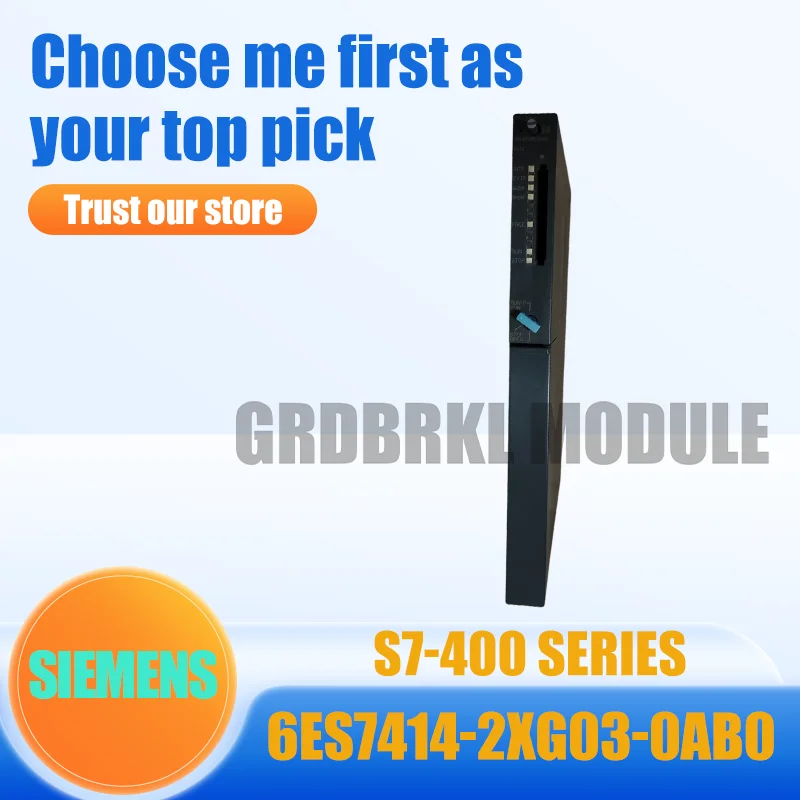 

Новый Оригинальный SIEMENS 6ES7414-2XG03-0AB0 6ES7 414-2XG03-0AB0 S7-400 CPU 414-2 256 КБ РАБОЧАЯ ПАМЯТЬ