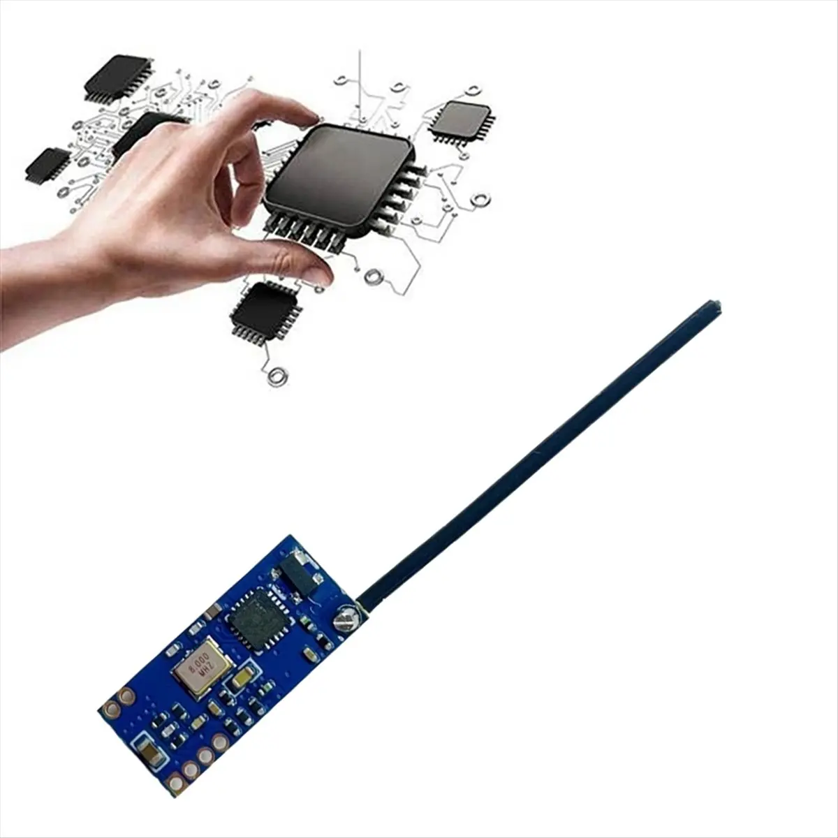 2025 جديد 2.4G 50MW TX2570 TX وحدة الارسال 2370-2570MHz VCD/DVD/DVB وحدة نقل الفيديو اللاسلكية