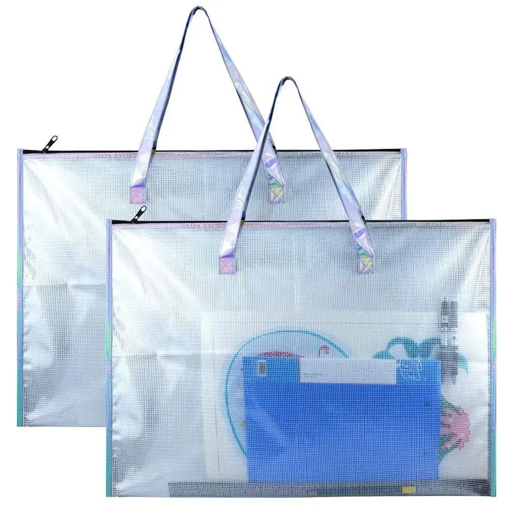 Large Capacity Diamond Painting Storage Bags Diamond Mosaic Handbag Folder Waterproof Organizer Bag Diamond Embroidery Accessory