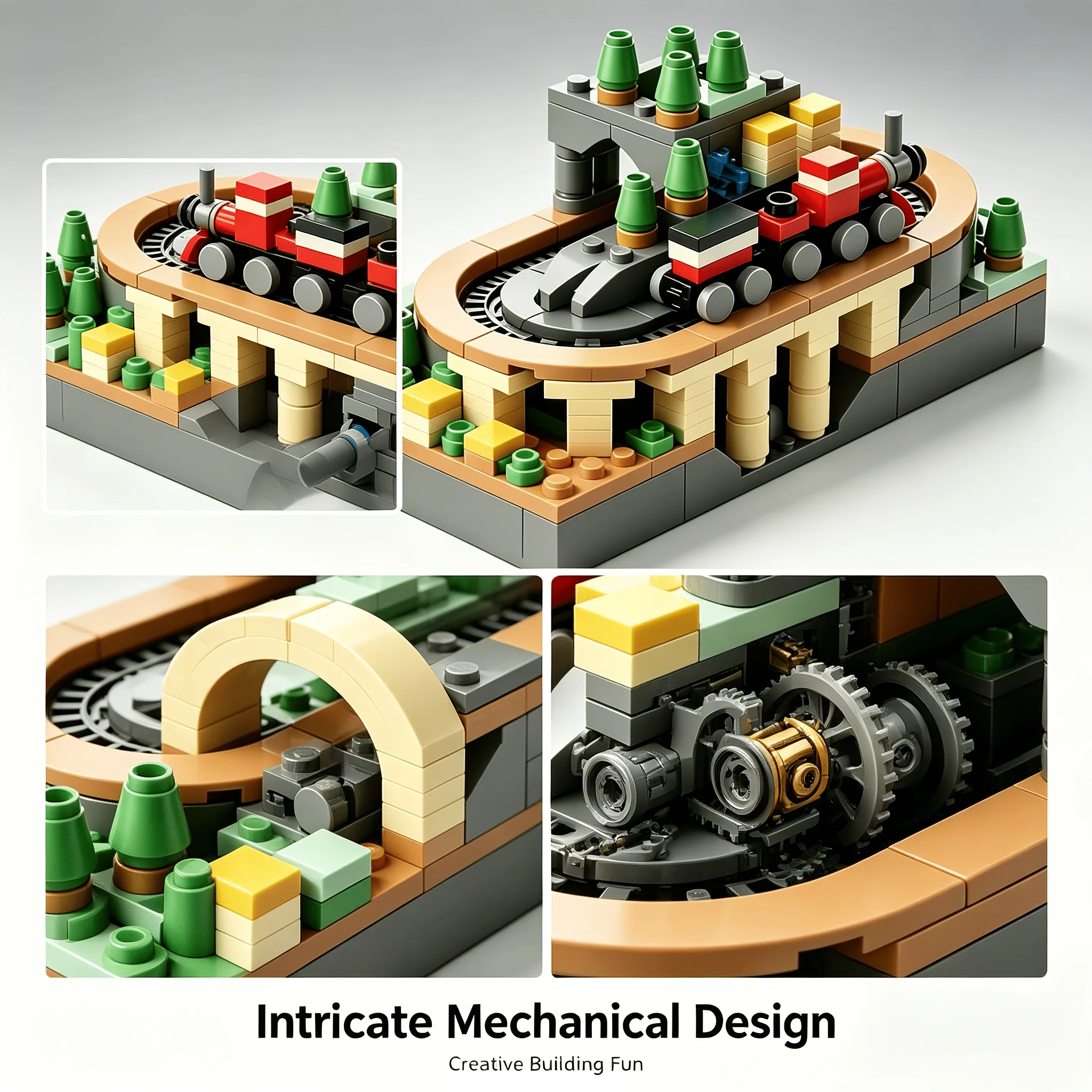 Mini Kolej Górski z Okrągłą To – Toy Train Track Set recenzja i cena