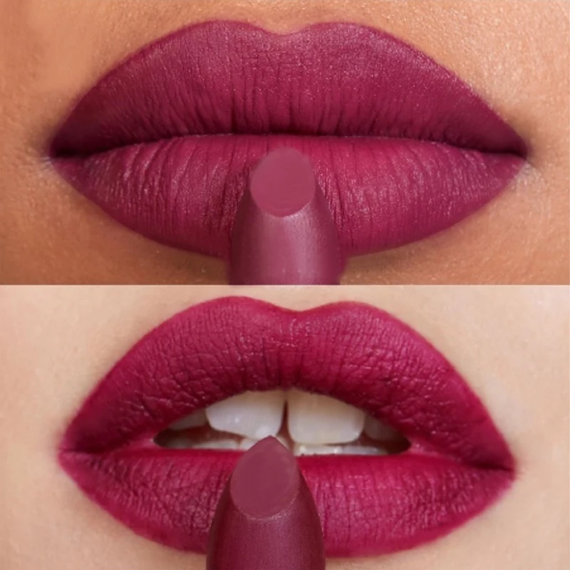 Matte Lippenstift dauerhafte wasserdichte feuchtigkeit spendende Lip gloss Antihaft-Tasse Samt nackt hoch pigmentierte Frauen Lippen tönung koreanisches Make-up