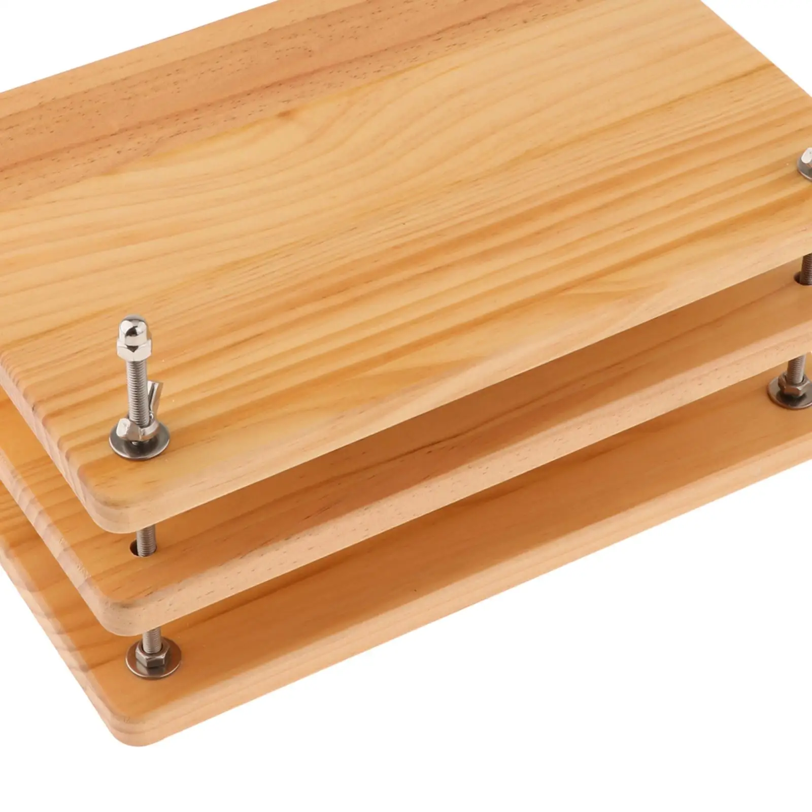 Wooden Book Press Sturdy Binding Machine Bookbinding Supplies Book Binding Tool for Desktop Home DIY Bookbinding Documents Tags