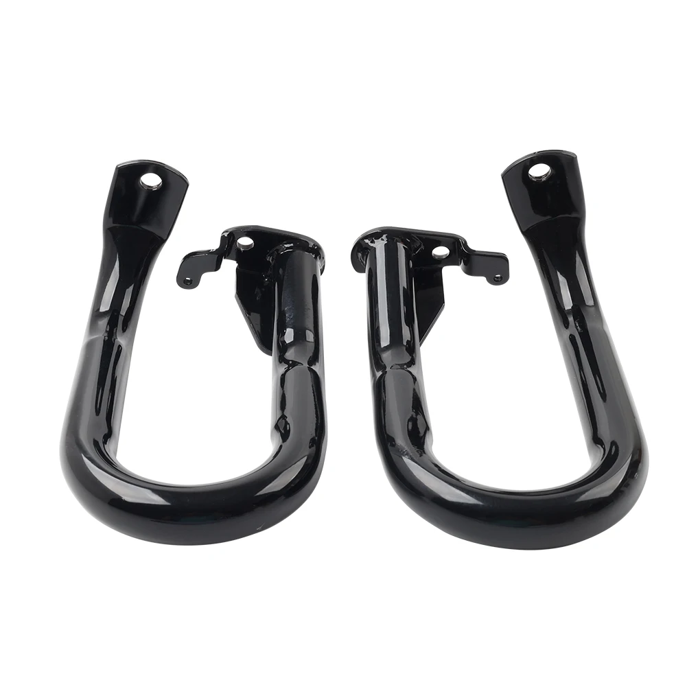 

1Pair Glossy Black Motorcycle Rear Engine Saddlebag Guard Crash Bar Iron For Honda F6B 2013-2017 For Goldwing GL1800 2001-2017