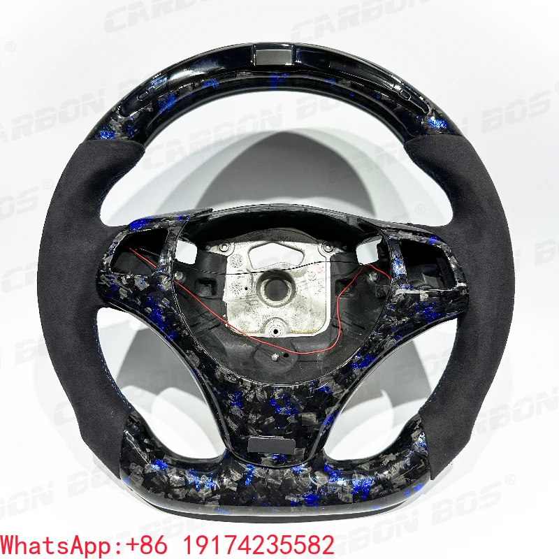 

ForBlue Carbon Fiber Factory Direct Alcantara M Sport Steering Wheel for E90 E91 E92 E93 X5 F15 X6 F16 F10 F30 F32 F36