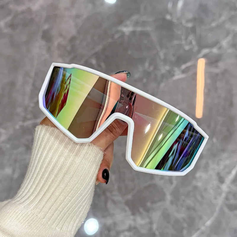 Outdoor-Sportbrille Sonnenbrille für Damen und Herren Luxus-Marken-Designer Vintage Sonnenbrillen Neue Punk-Skibrille Winddicht