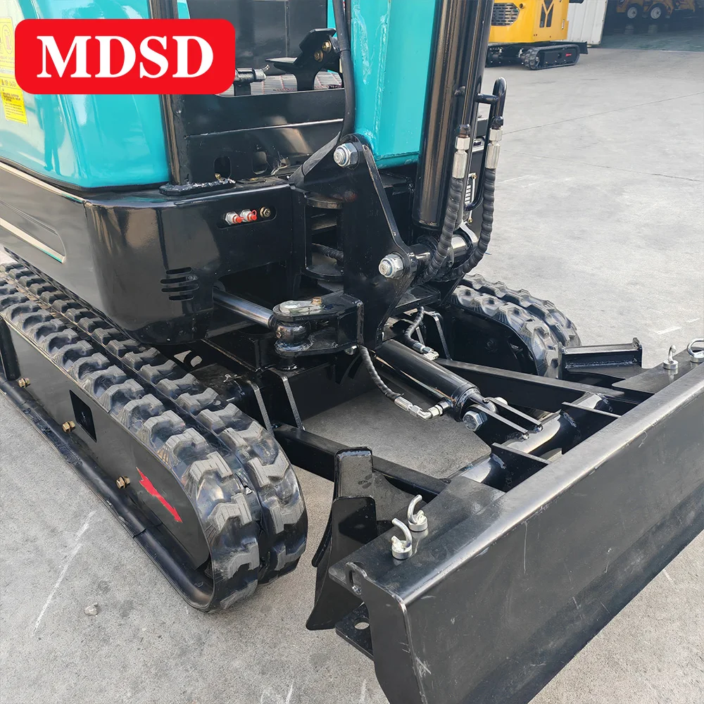 حار بيع حفارة صغيرة الذراع الطويلة الزراعية الهيدروليكية 1.5 طن حفارات صغيرة الصينية 1.8T حفار صغير من الباب إلى الباب التسليم