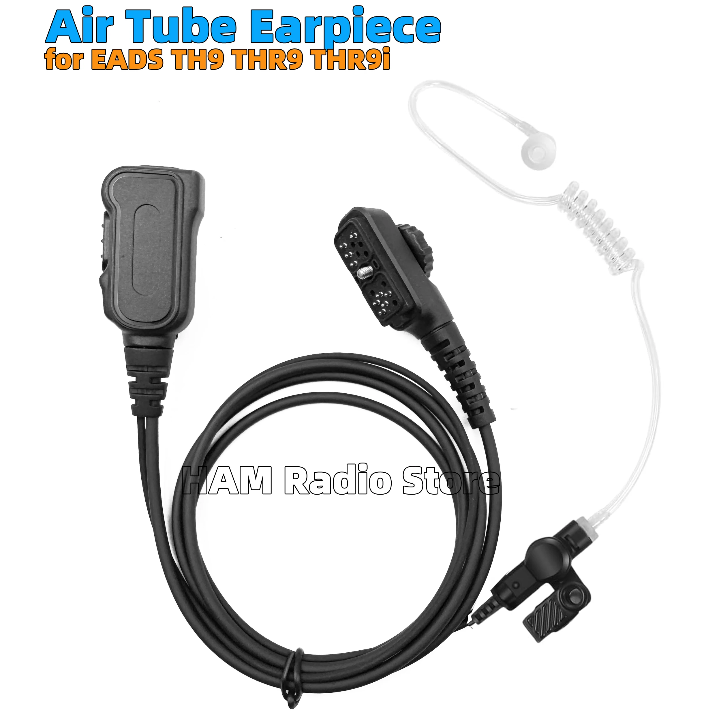 

Воздушная акустическая трубка, наушник PTT, гарнитура для Airbus EADS THR9 THR9I TH9, радио, рация, аксессуары для наушников