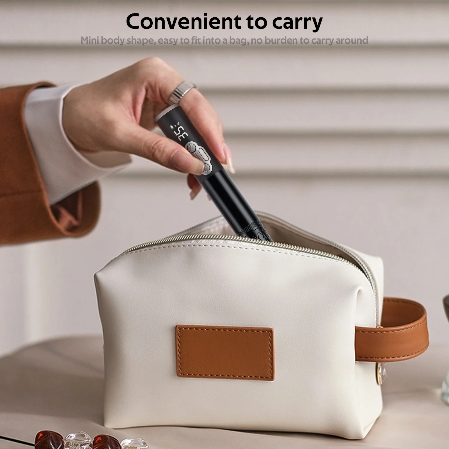 2025 رائجة البيع مسمار الحفر آلات القلم تلميع بت بيضاء الوافدين في المعدات 35000 دورة في الدقيقة آلة الحفر مسمار #2