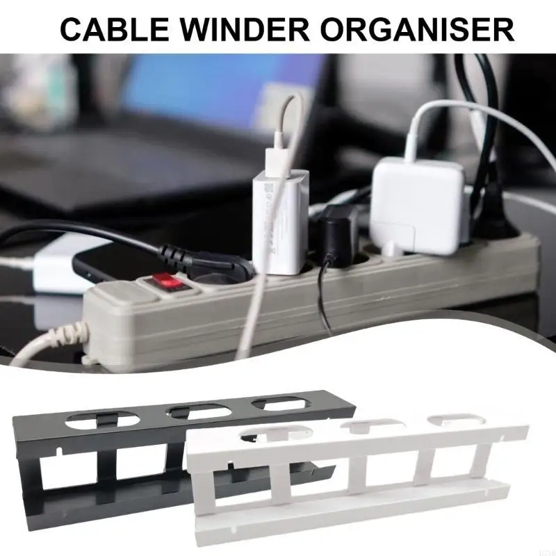 

D7YB Under Desk Cord Management Trays multifunction Cable Organizes work space Cable Solution set for Streamlined Home Offices