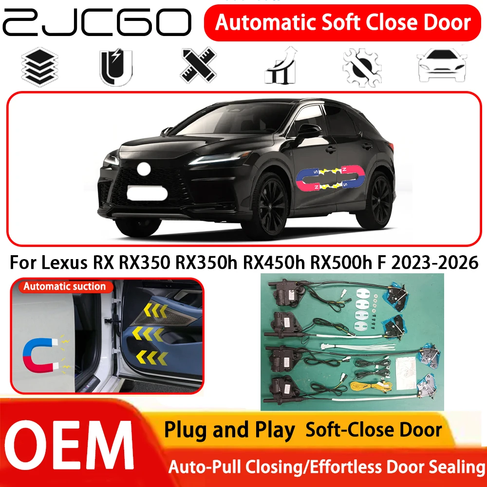 for Lexus RX RX350 RX350h RX450h RX500h F 2023-2026 OEM Plug and Play Automatic Electric Soft Close Door Comfort Closing System