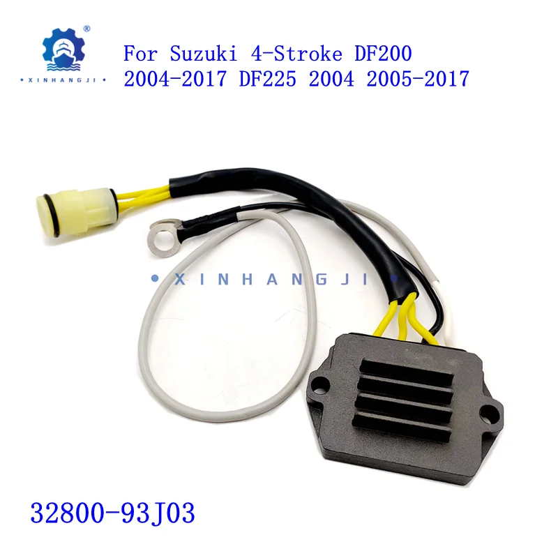 

Rectifier For Suzuki 4-Stroke DF200 2004-2017 DF225 2004 2005-2017 DF250 2004-2017 32800-93J03 Motorcycle Voltage Regulator
