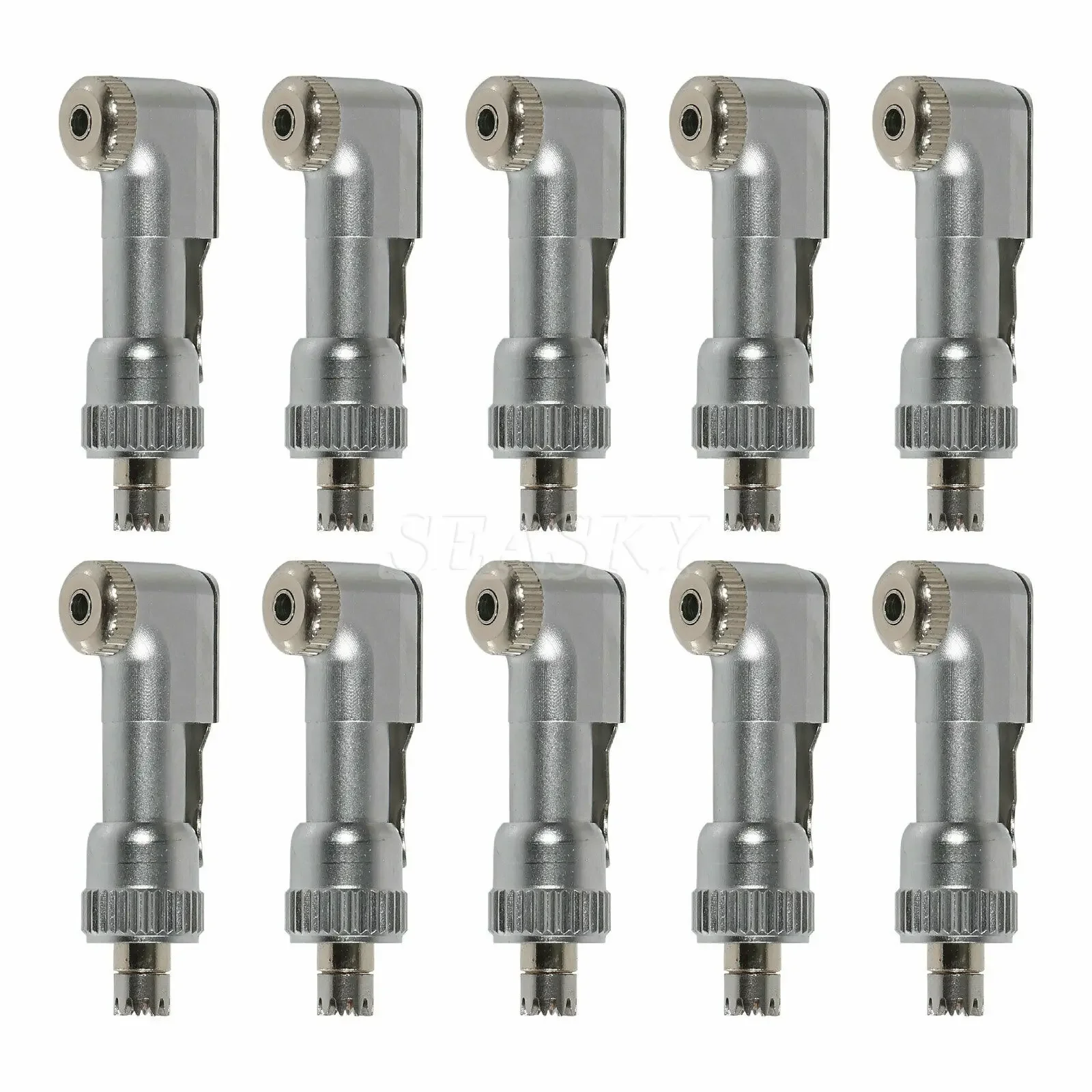 10PCS Dental E Type Latch Contra Angle Head For Slow Low Speed Handpiece fit NSK