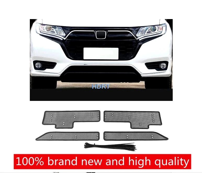 Stainless Steel Car Insect Screening Mesh Front Grille Insert Net Styling Accessories For Honda  FIT 2020 2021