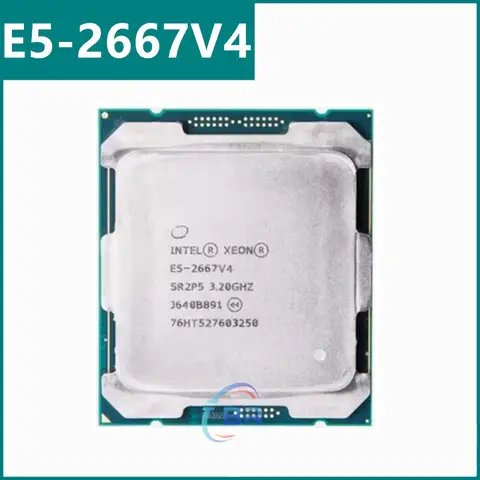 E5-2667V4 Xeon E5 2667 V4 3.20GHZ 8-Core 25M E5 2667V4 2400MHz FCLGA2011-3 135W