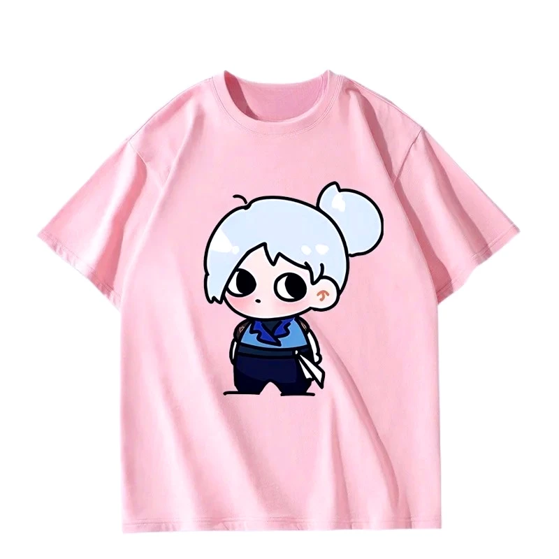 Valorant JETT T-Shirts  Game Newest TShirt for Women Unisex Basic T Shirt Hip Hop Birthday Gifts Tops Clothes Pro Choice