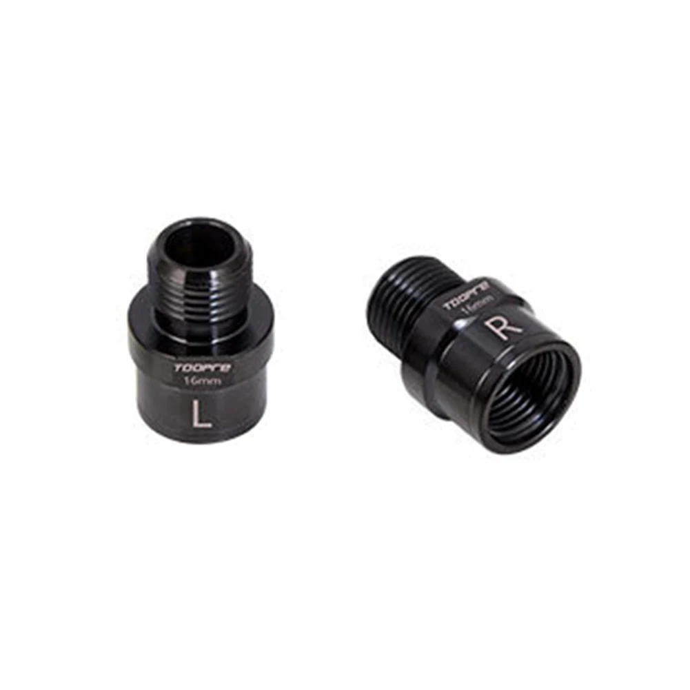 

Комплект из 2 удлинителей педалей для велосипеда, 16 мм, для оси педали и шатуна, аксессуары для увеличения площади опоры стопы