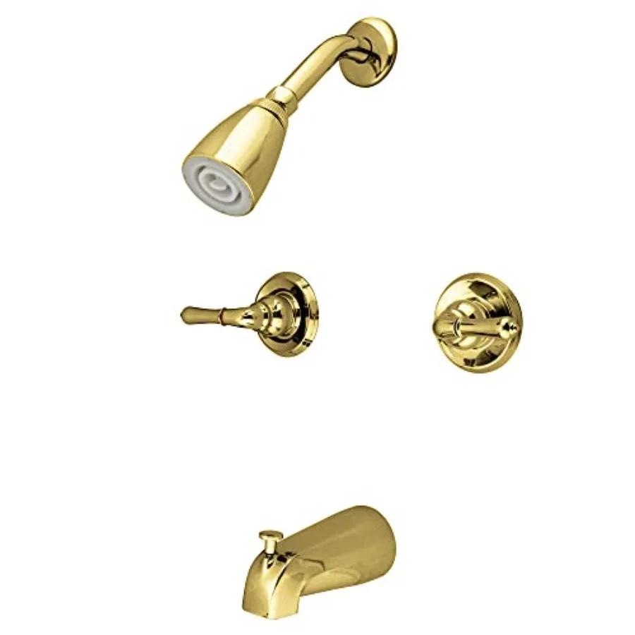 

KB242 Magellan Tub and Shower Faucet 2-Magellan Handle Polished Brass