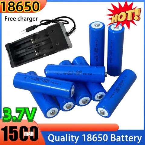 New style High Quality 18650 Battery 3.7V 1500mah Lithium Ion Battery Rechargeable Battery for Flashlight Заряд Батар