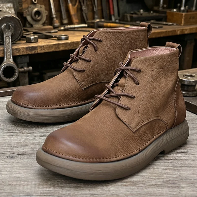 lihuamao-a-grade-cow-leather-work-boots-men-boots-high-top-shoes-motorcycle-boots-outdoor-footwear-hiking-western-chelsea-boots