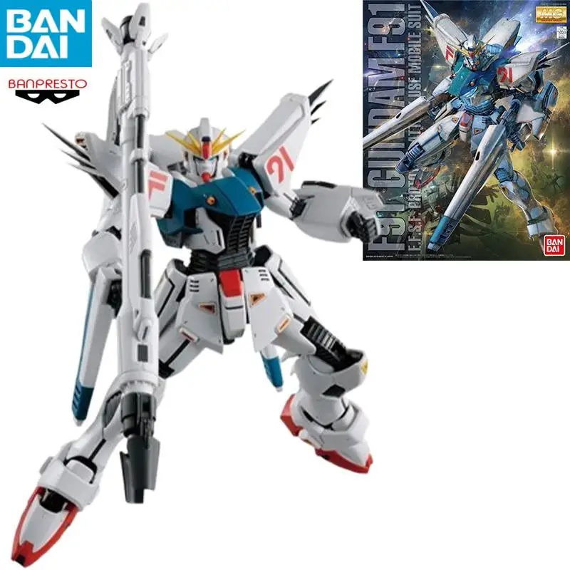 

Bandai Anime MG201 Gundam F91 Ver.2.0 1/100 MG Series Assembly Model Model Kit Anime Action Figure Plastic Assembly Toys gift