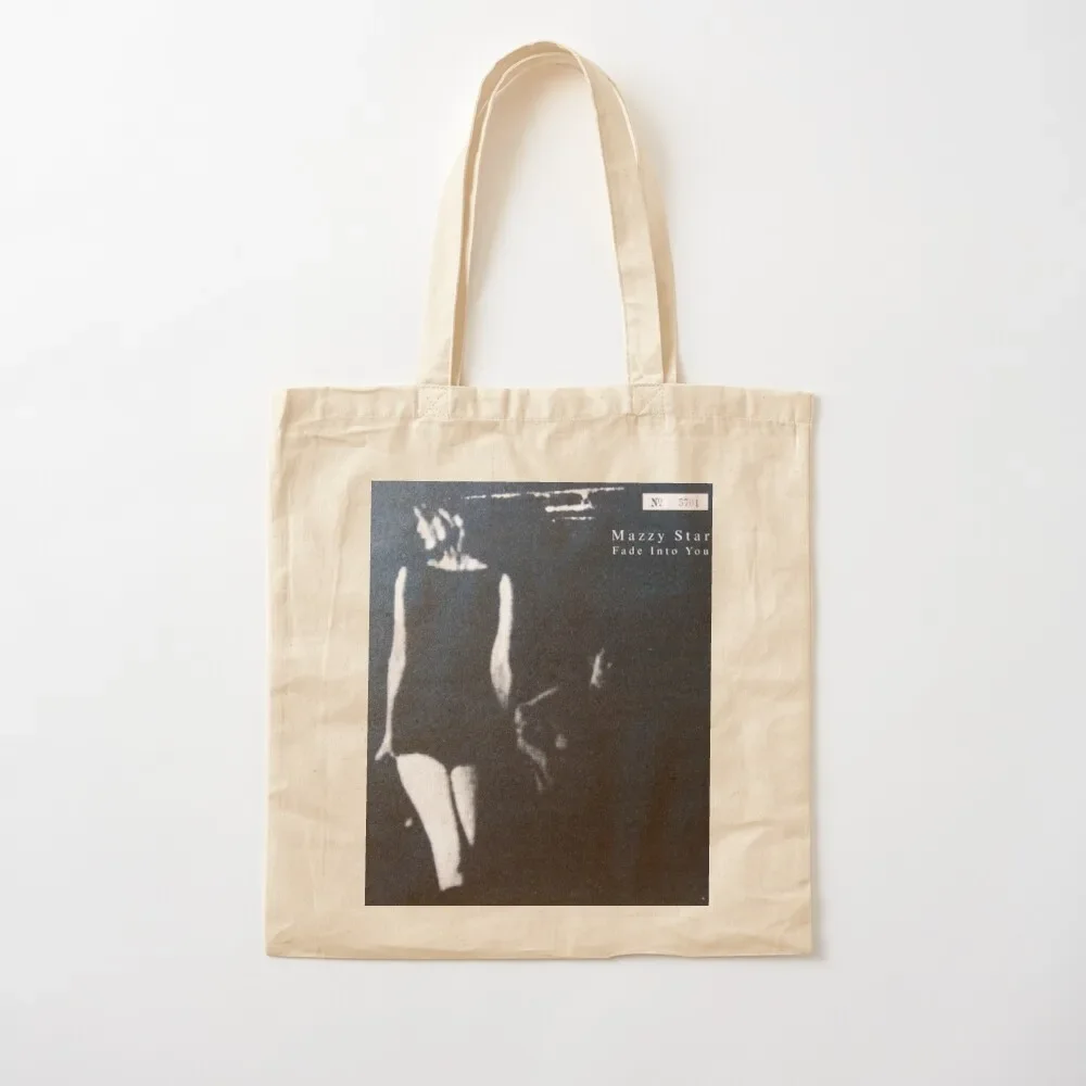 

Mazzy Star, fade Into you Alternative Cover in Black and White Tote Bag bag for beach Women's bag tote woman