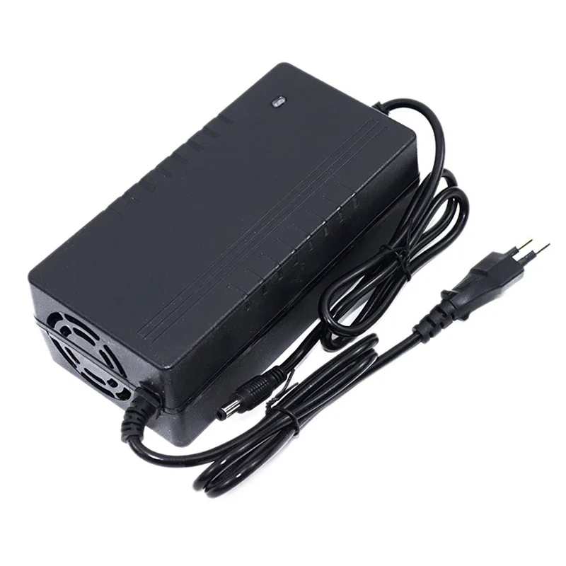 54.6V 2A/3A/5A Lithium Battery Smart Charger AC100-240V With fan For 13S 48V 20A 30A E-two wheelers Li-ion Cells Fast Charging