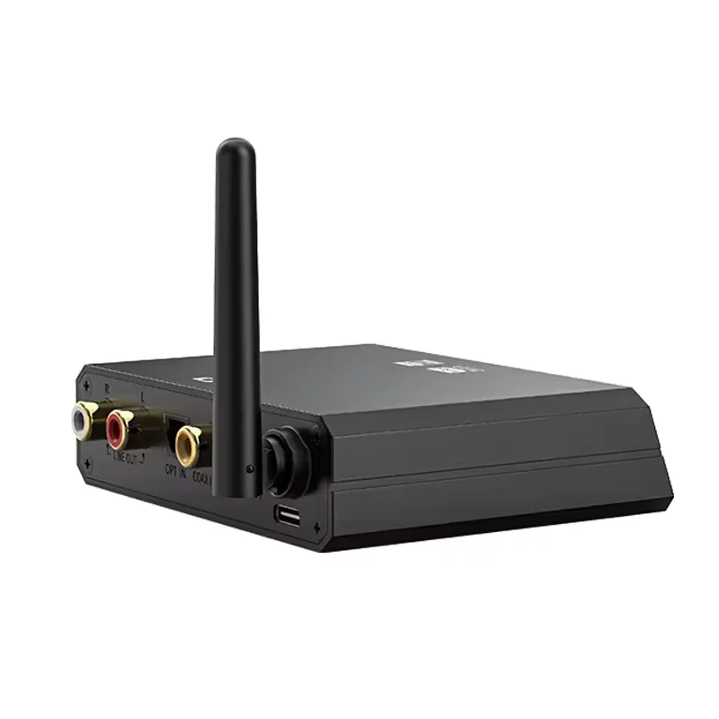 BR13 Hi-Res Bt 5.1 Receiver DAC QCC5125 ES9018K2M DAC Chip TPA1882 Op-amp Support LDAC/aptX Low Latency for Car/Home