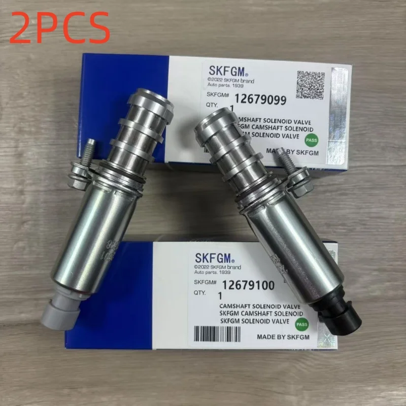 2 SZTUK zaworu elektromagnetycznego sterowania położeniem wałka rozrządu VVT do Chevrolet Captiva Equinox Pontiac Saturn GMC Opel Antara 12679099 12679100